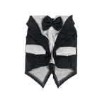 Gentleman & Lady Pinstripe Pet Tuxedo Set
