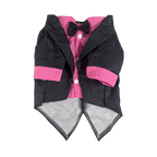 Gentleman & Lady Pinstripe Pet Tuxedo Set