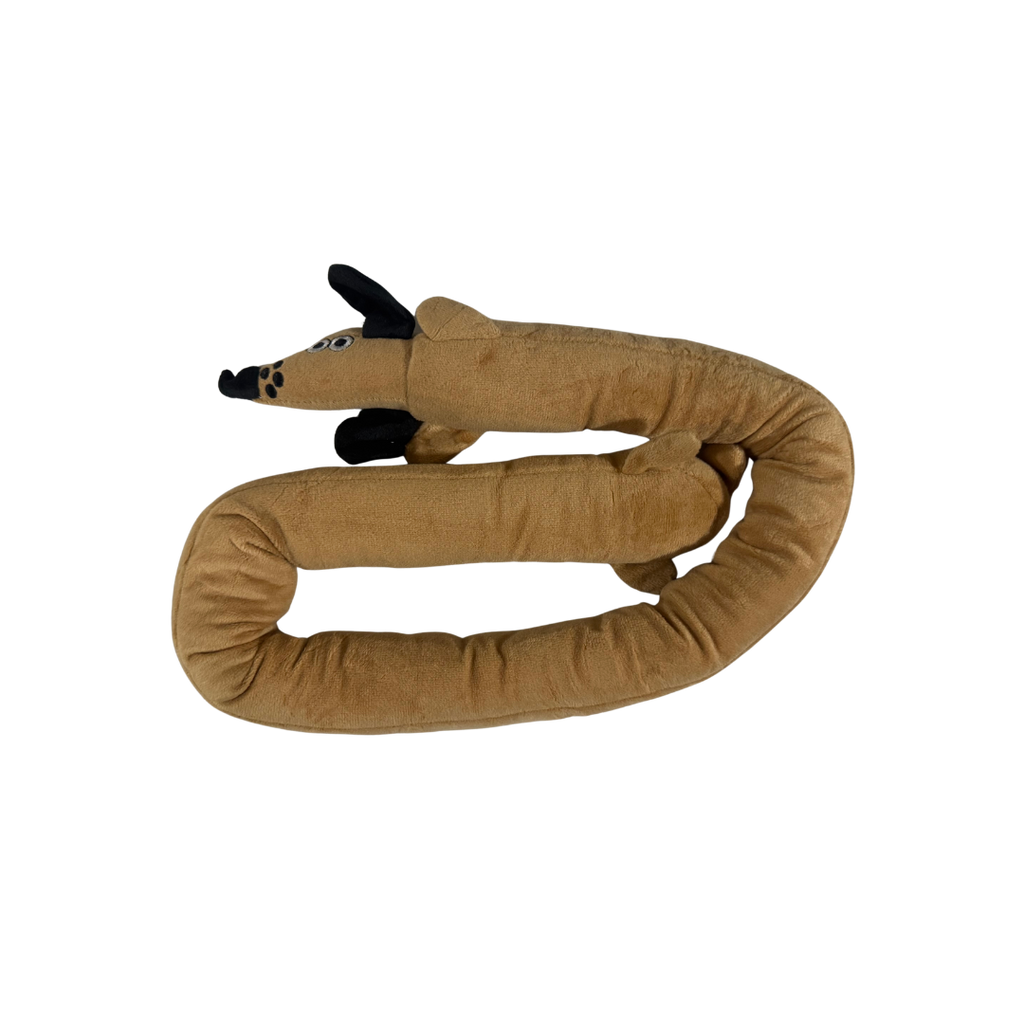 Long Dachshund Squeaky Plush Dog Toy
