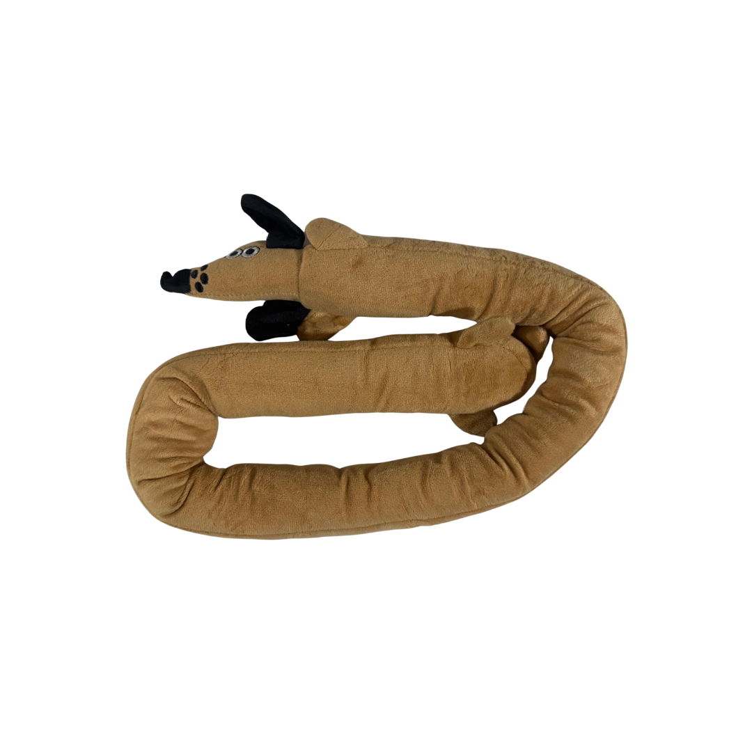 Long Dachshund Squeaky Plush Dog Toy