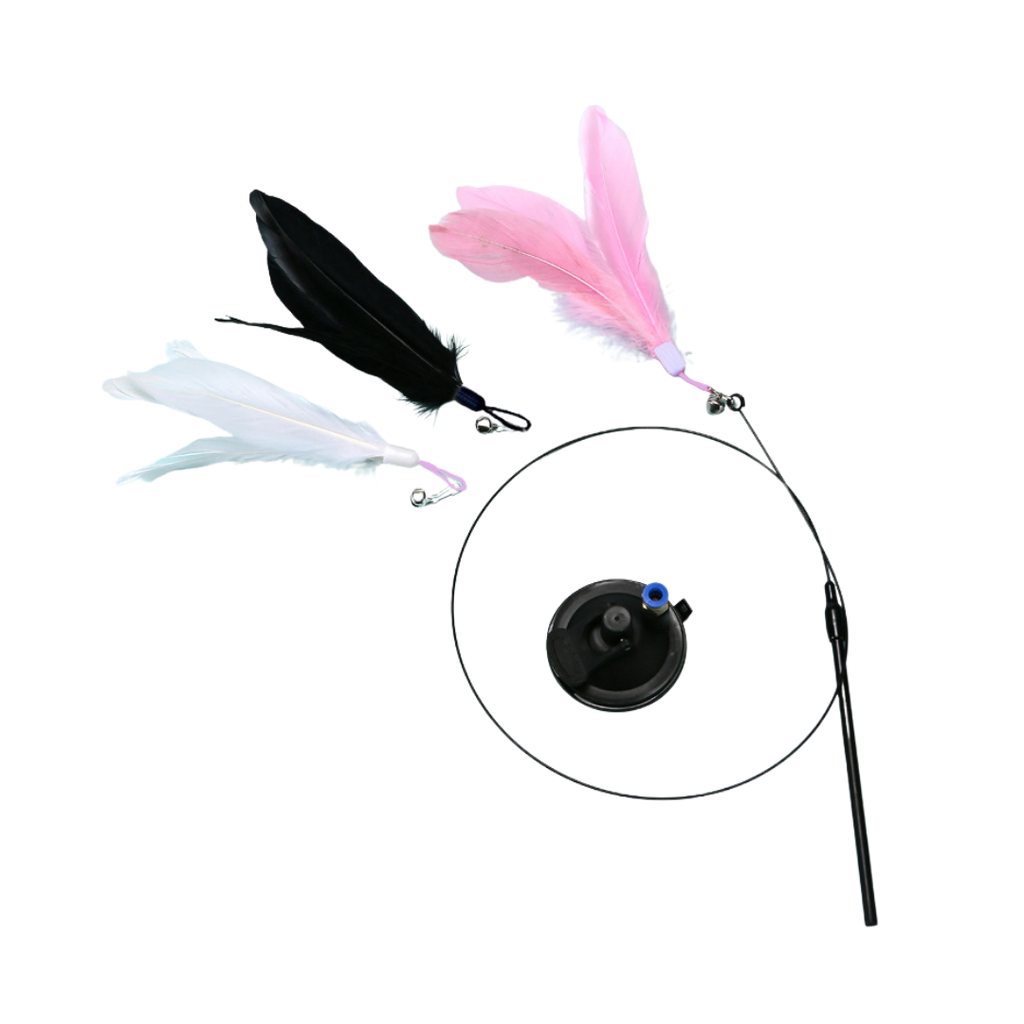 Interactive Hands-Free Feather Wand