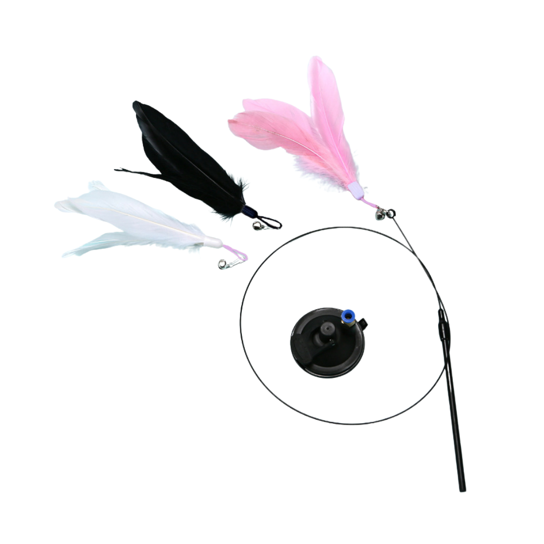 Interactive Hands-Free Feather Wand