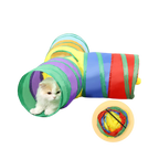 Cat Tunnel with Teaser Ball
