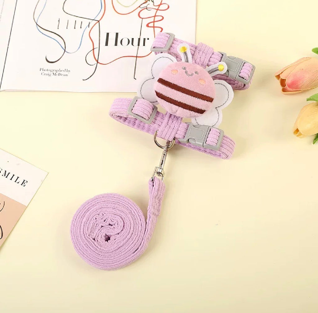 Bee Pet Collar & Leash