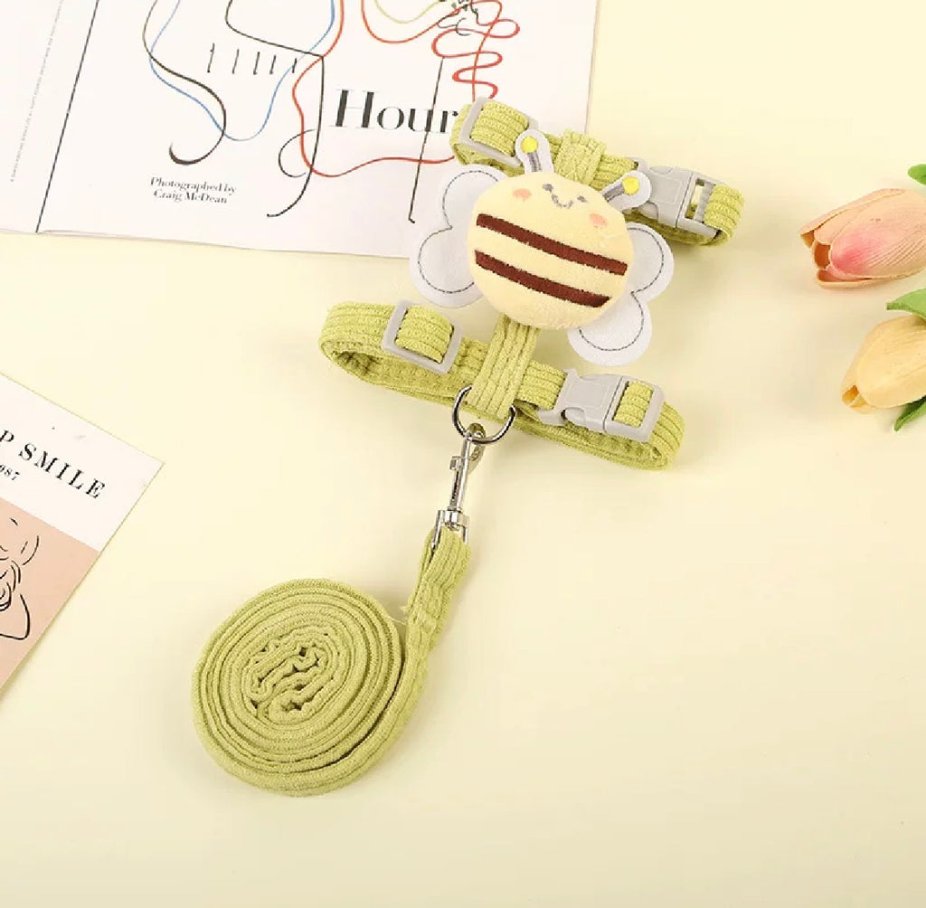 Bee Pet Collar & Leash